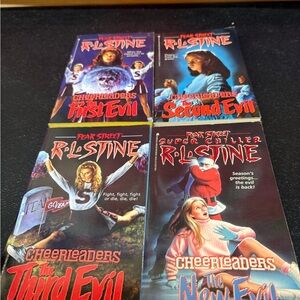 Fear Street Cheerleaders Book Set by R.L. Stine